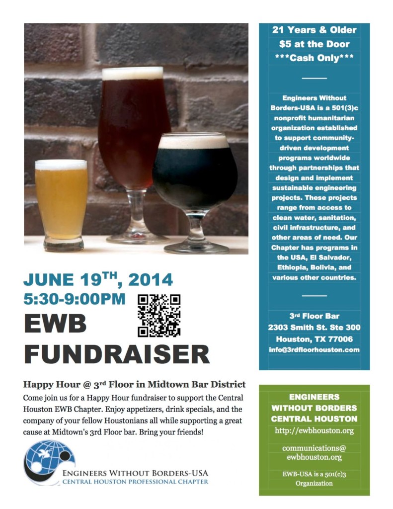 South Africa Fundraiser Ewb Usa Central Houston Professional Chapter